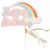 Glitter Rainbow - Pink